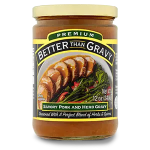 BETTER THAN GRAVY Savory Pork and Herb Gravy 12 oz