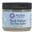 WiseWays Herbals Black Walnut Tea Tree Salve 2 oz