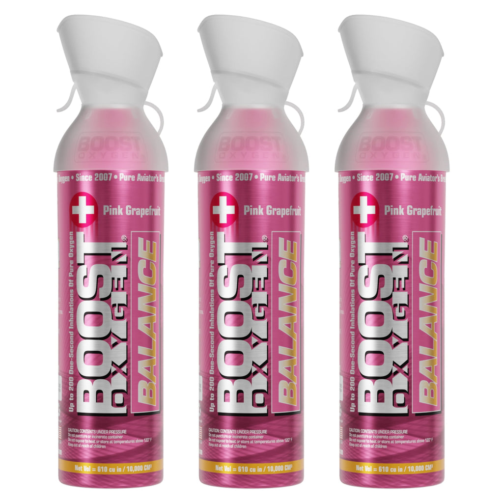Boost Oxygen Large Canned Oxygen - Pink Grapefruit