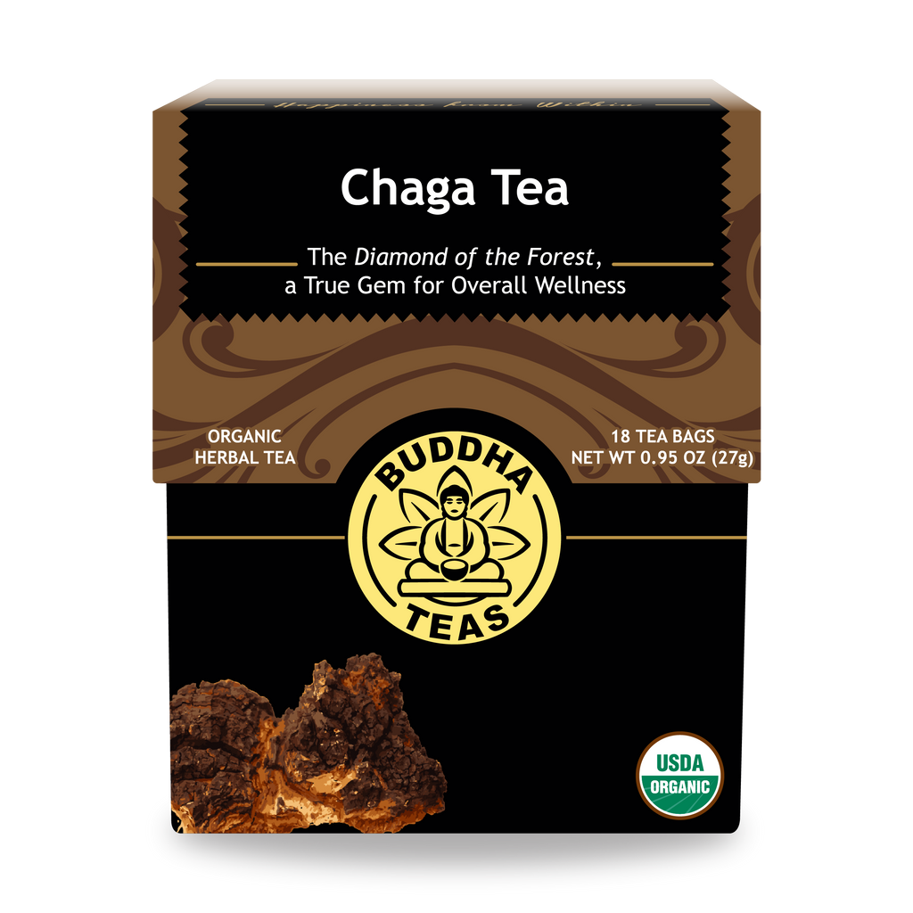 Buddha Teas Chaga Tea 18 tea bags