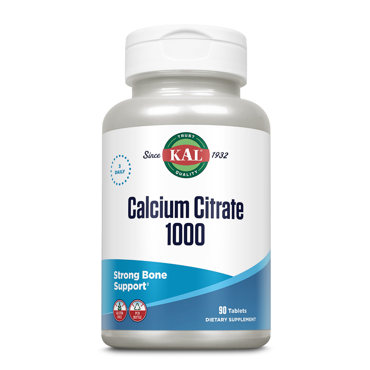 Kal Calcium Citrate 1000 Tablets