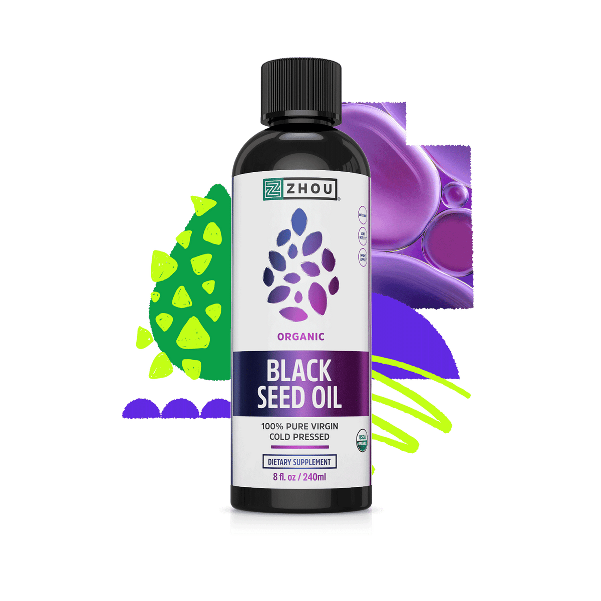 Zhou Nutrition Black Seed Oil Liquid