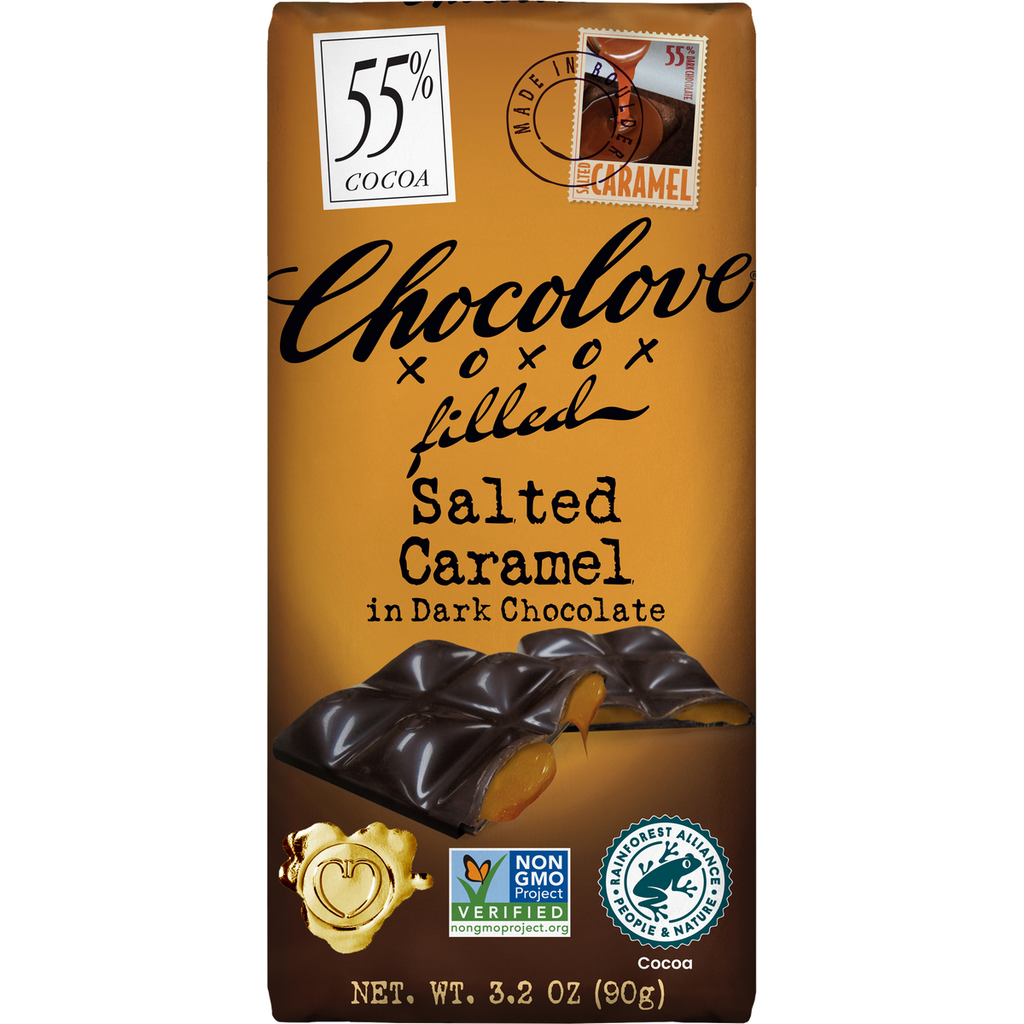 Chocolove Salted Caramel in Dark Chocolate