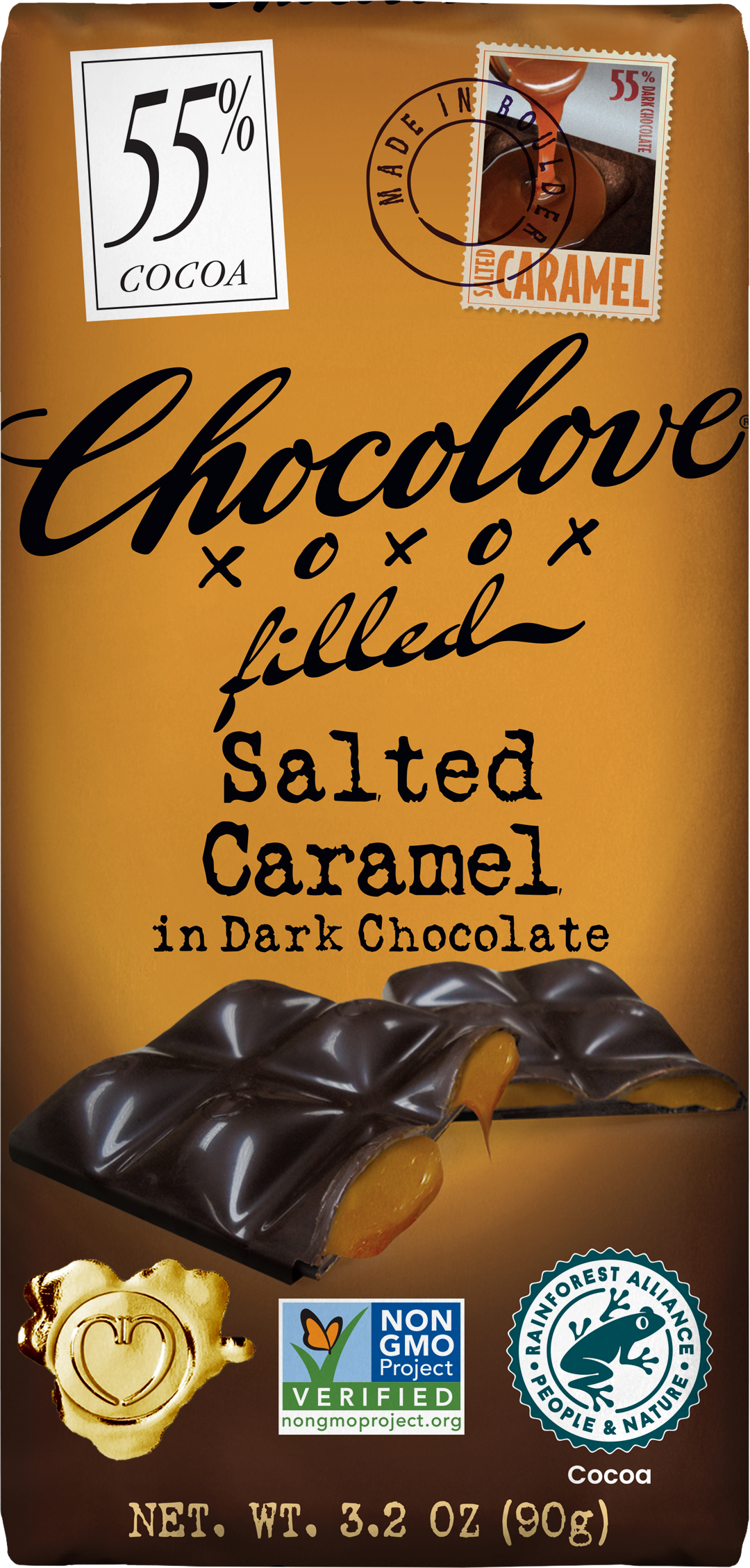 Chocolove Salted Caramel in Dark Chocolate
