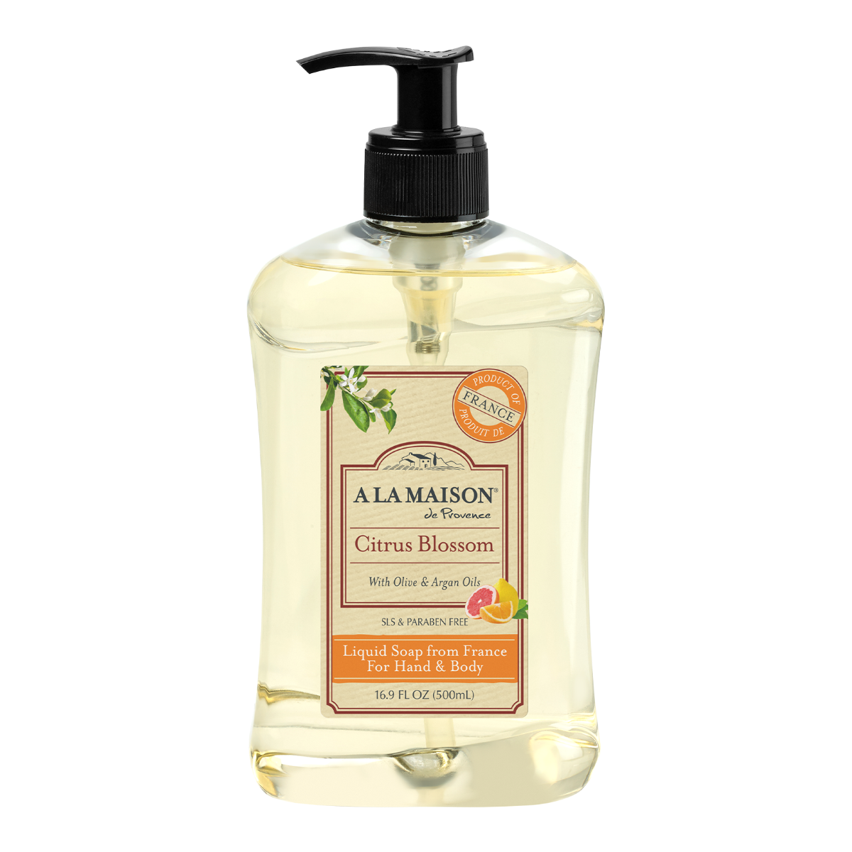 A La Maison Citrus Blossom Liquid Hand Soap - 16.9 fl oz