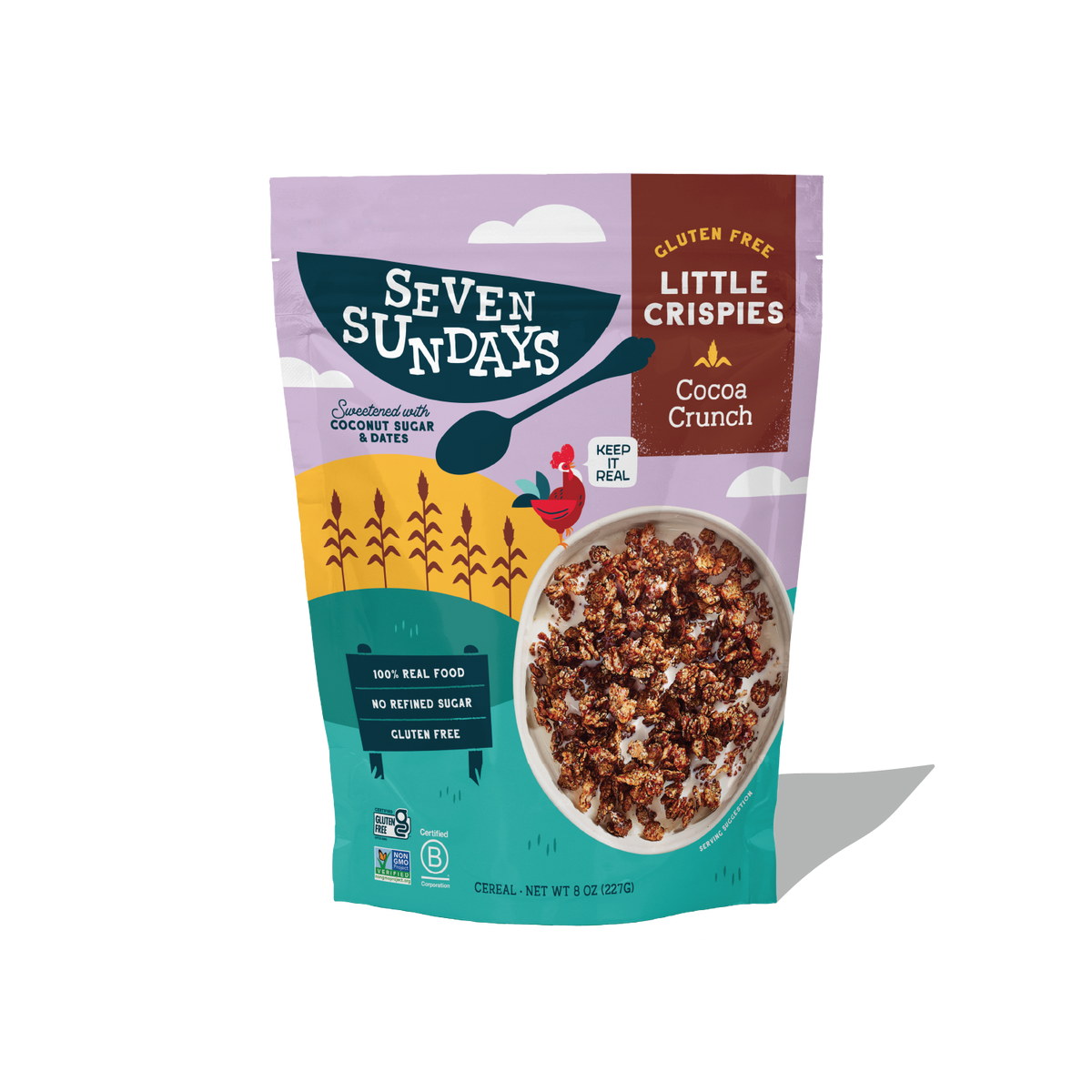 Seven Sundays Cocoa Crunch Little Crispies 8 oz