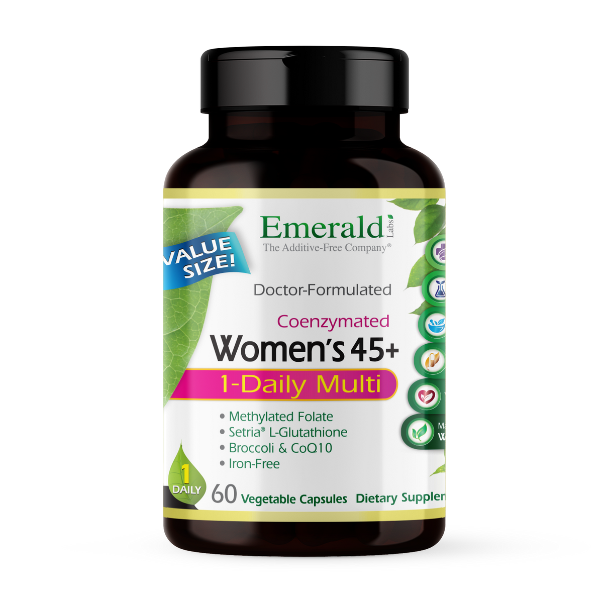 Emerald Labs Women's 45+ 1-Daily Multi