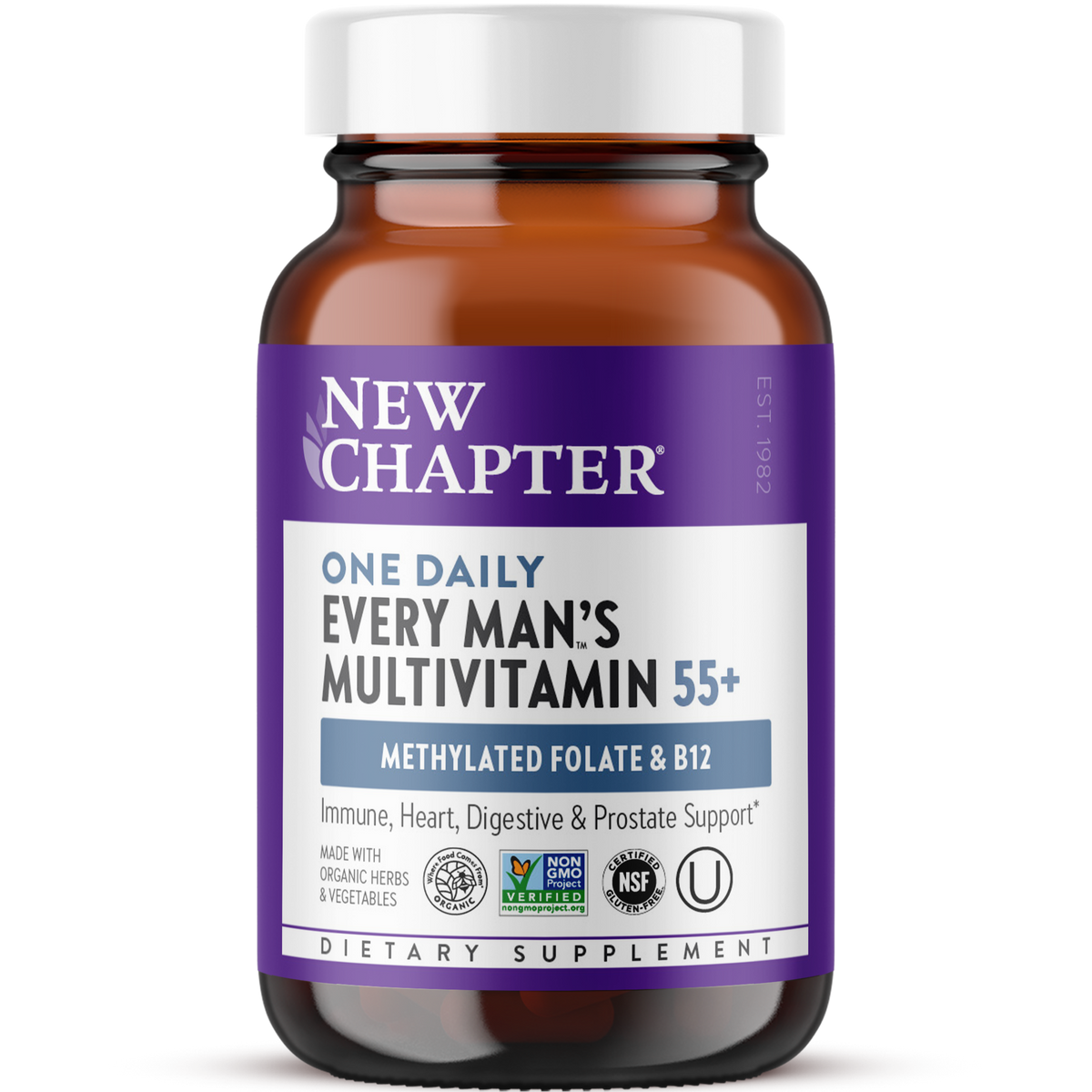 New Chapter Every Man's One Daily 55+ Multivitamin