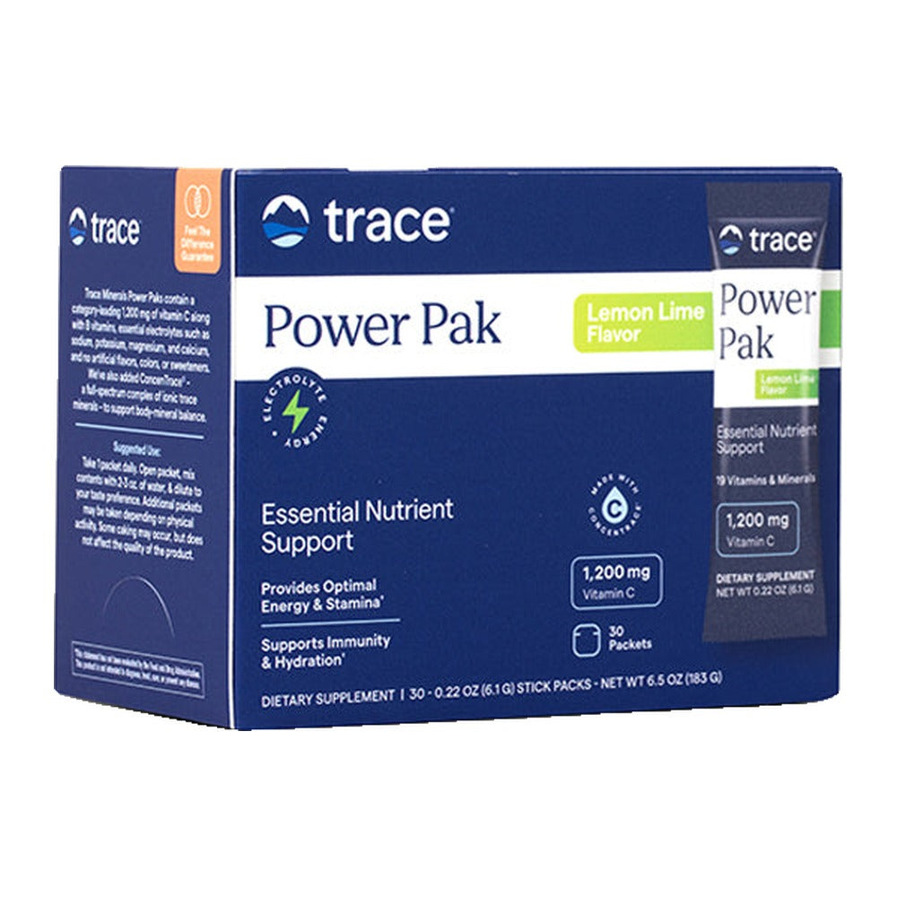 Trace Minerals Power Pak Lemon Lime