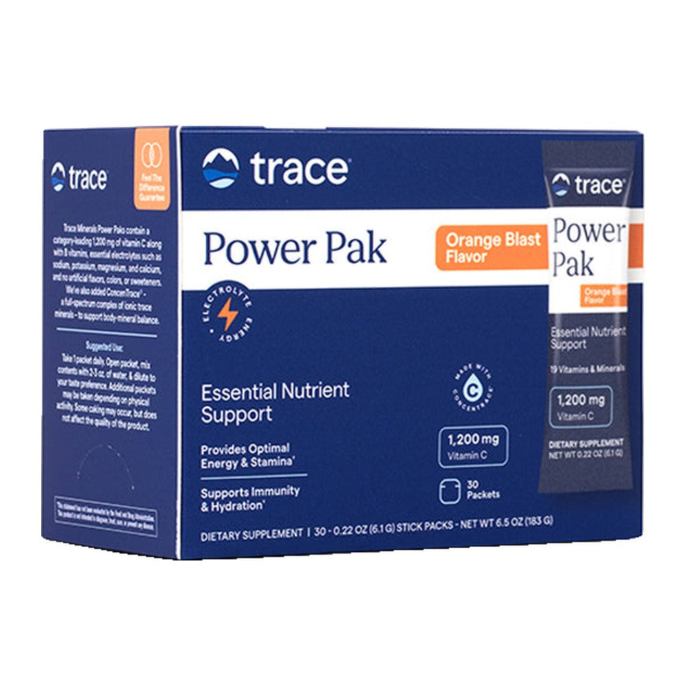 Trace Minerals Power Pak Orange Blast