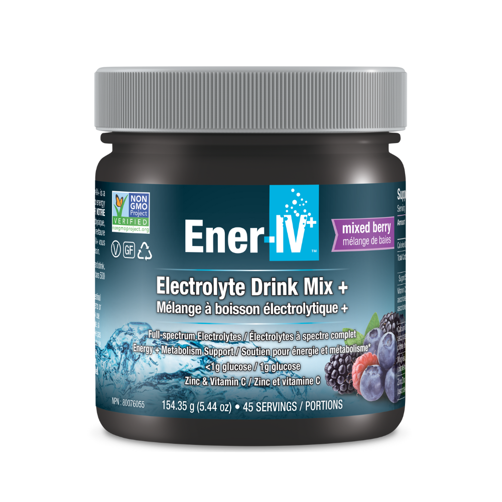 Pauling Labs Ener-IV+ Electrolyte Drink Mix, Mixed Berry