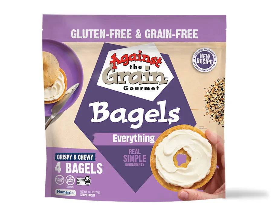 Against the Grain Everything Bagels 11.1 OZ