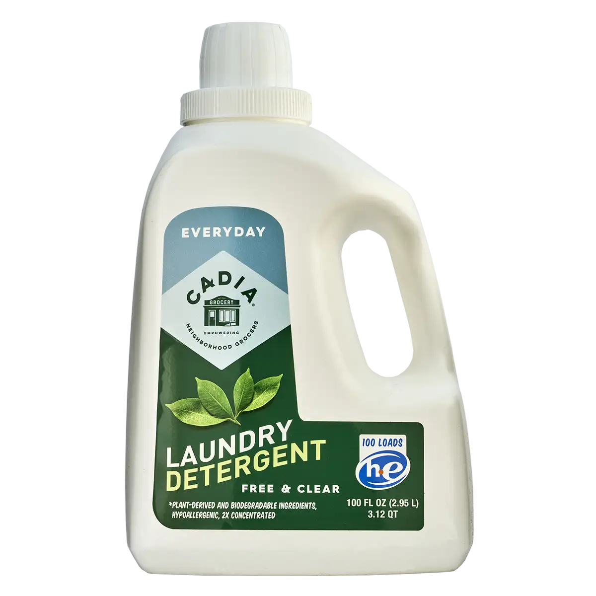 Cadia Biodegradable Free & Clear Laundry Detergent