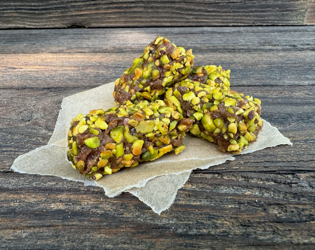 Glaser Farms Pistachio Date Rolls