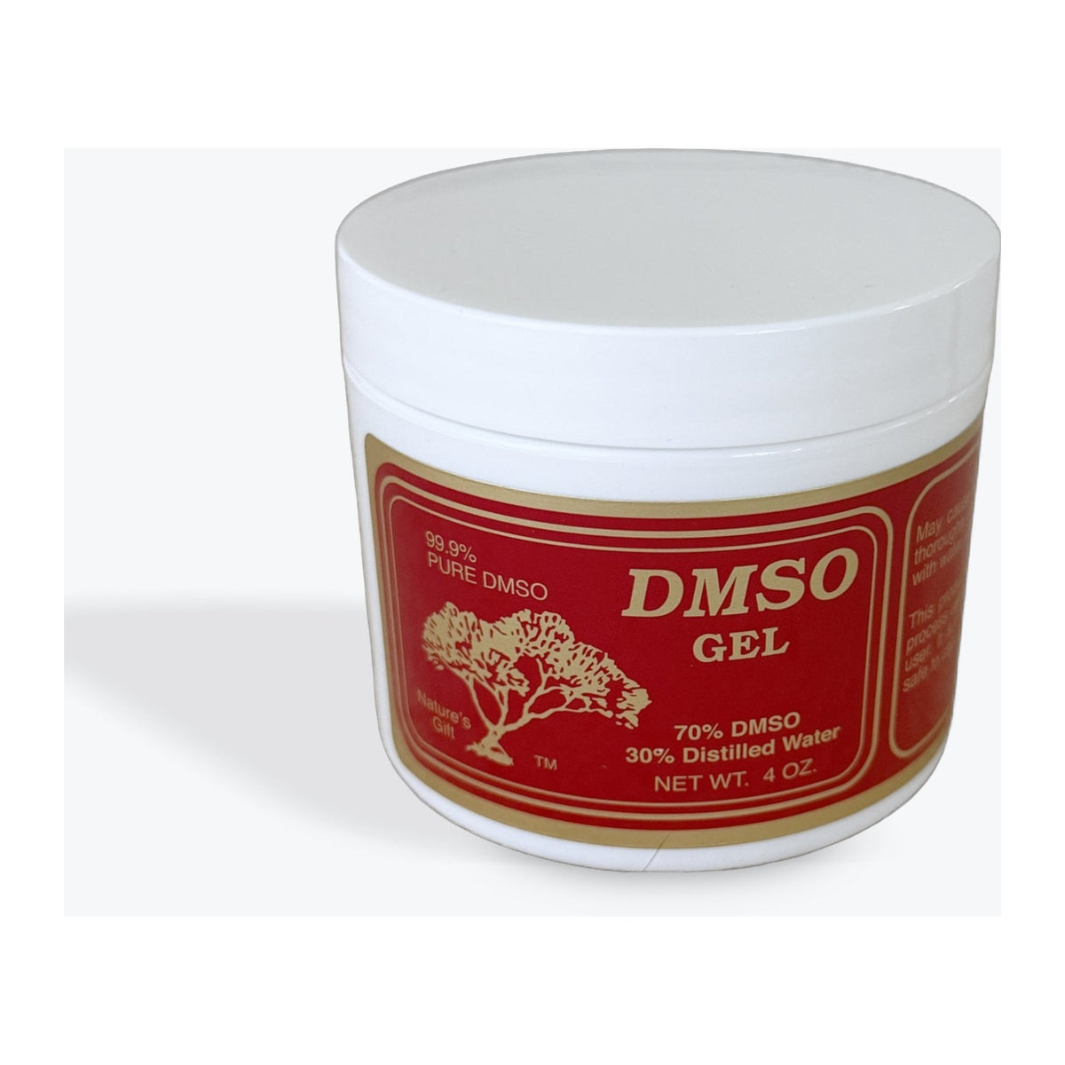 Nature's Gift 70% DMSO Gel with Distilled Water