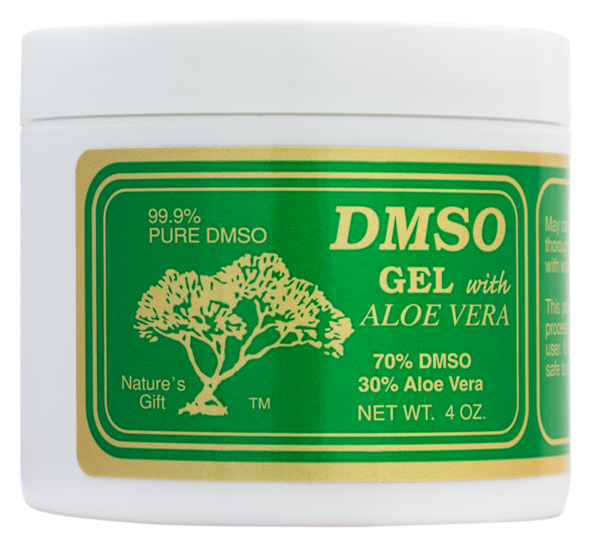 Nature's Gift 70% DMSO Gel with Aloe Vera