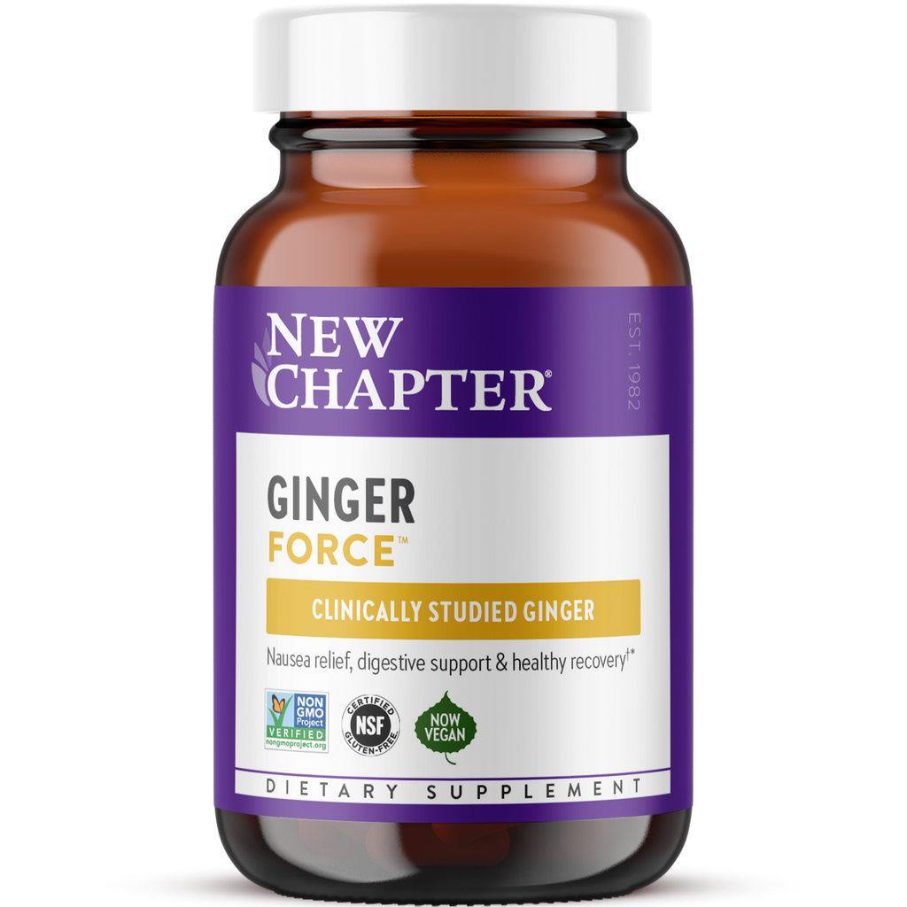 New Chapter Ginger Force - 30 Vegetarian Capsules