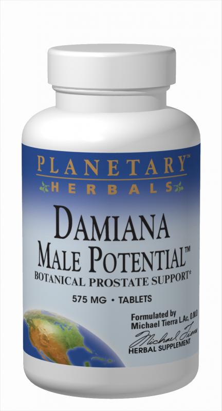 Planetary Herbals Damiana Male Potential, 575 mg