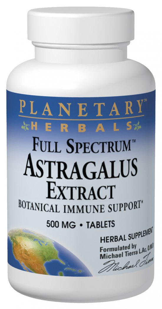 Planetary Herbals Full Spectrum Astragalus Extract 500 mg