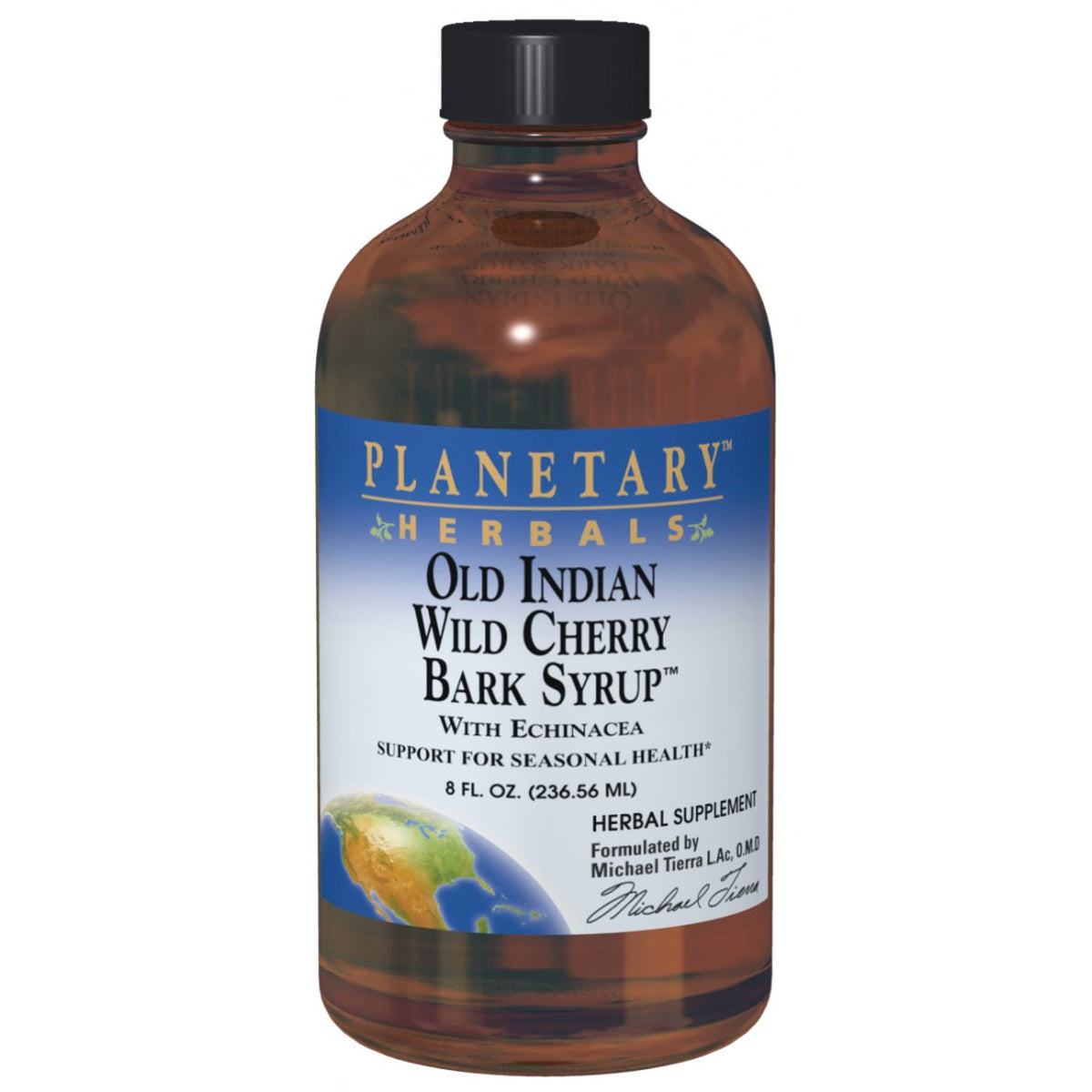Planetary Herbals Dr. Tierra's Wild Cherry Bark Syrup