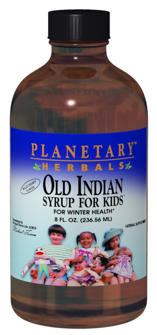 Planetary Herbals Dr Tierra's Wild Cherry Bark Syrup For Kids
