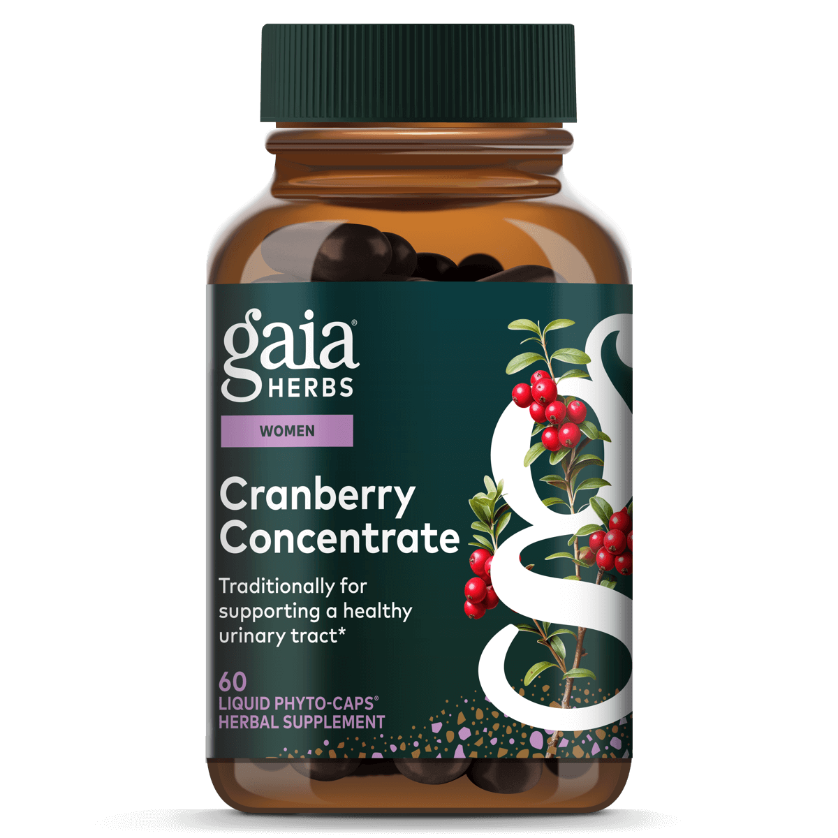 Gaia Herbs Cranberry Concentrate Capsules