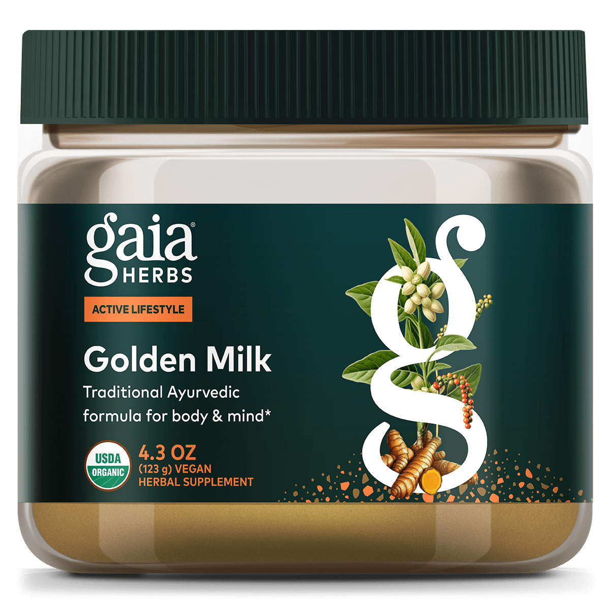 Gaia Herbs Golden Milk Powder