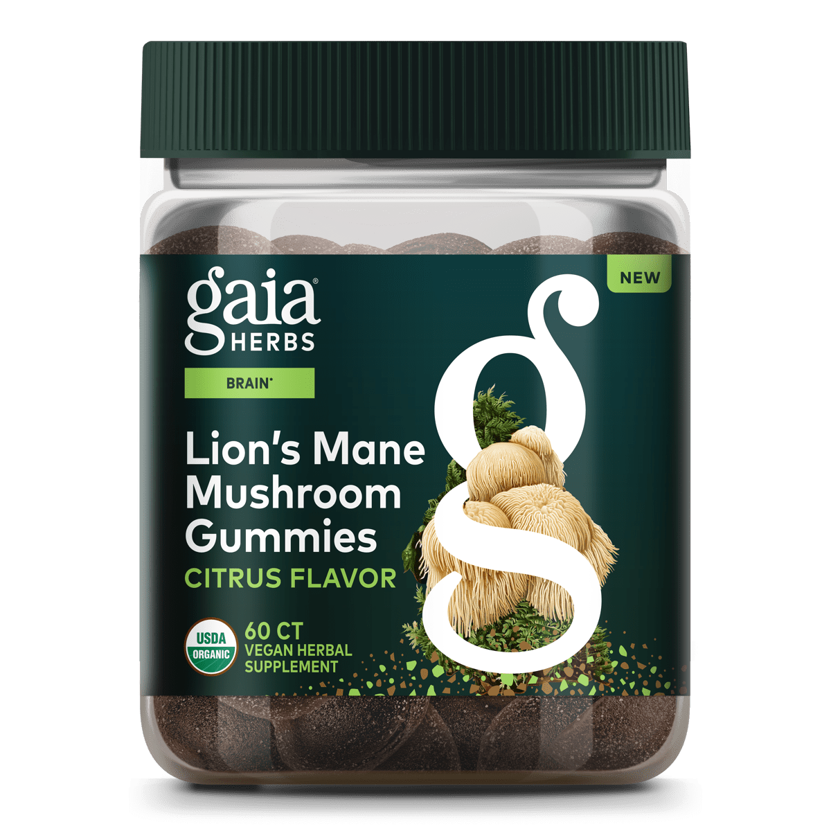 Gaia Herbs Lion's Mane Mushroom Gummies