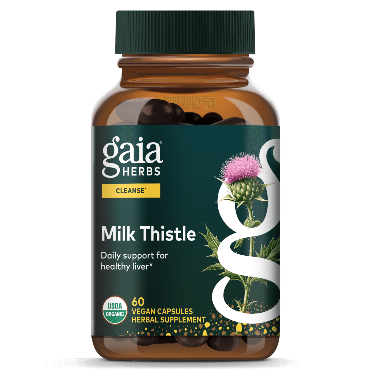 Gaia Herbs Milk Thistle Extract Capsules