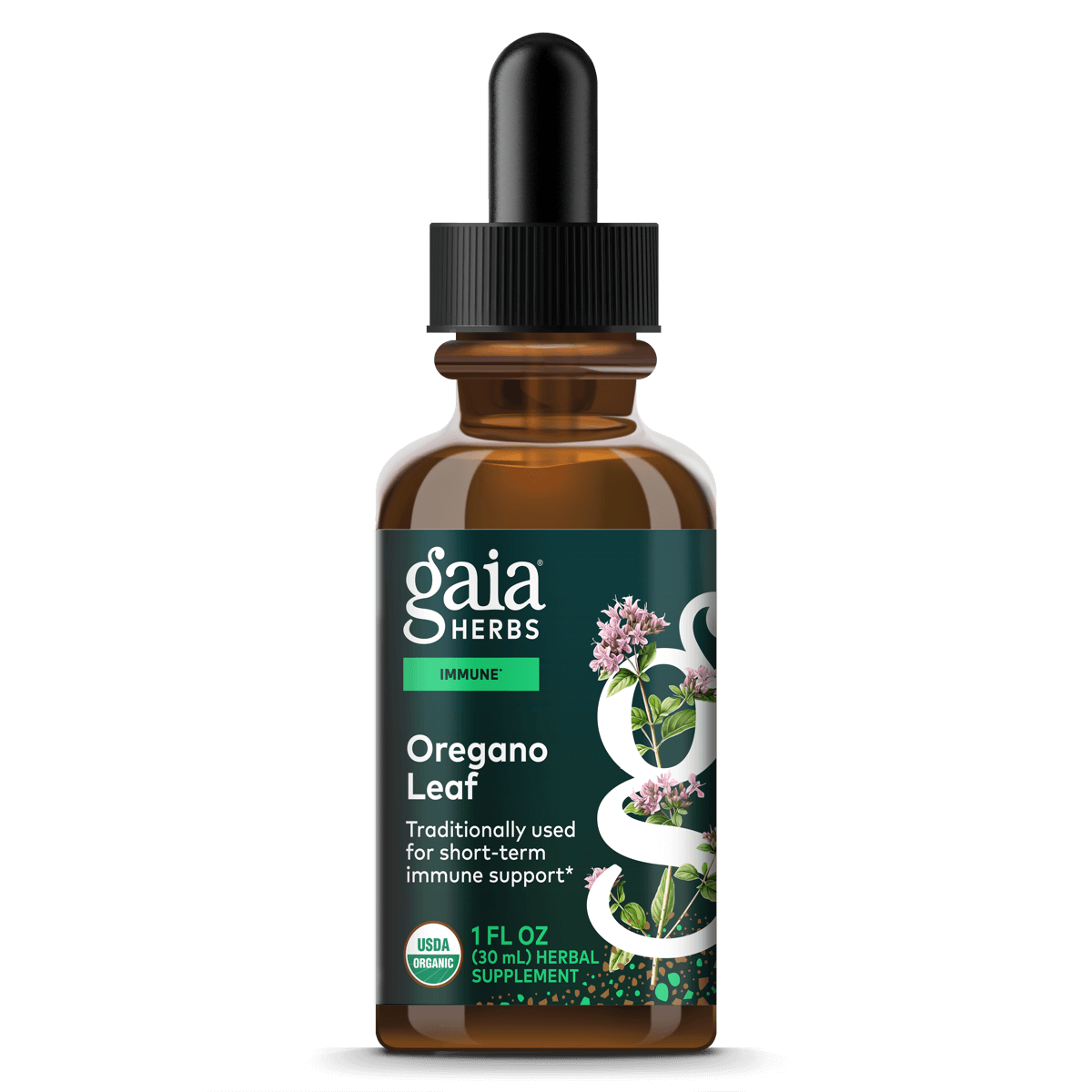 Gaia Herbs Oregano Leaf Extract Organic