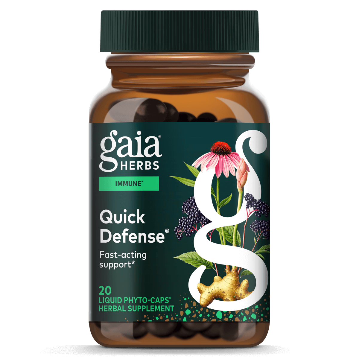 Gaia Herbs Quick Defense Capsules