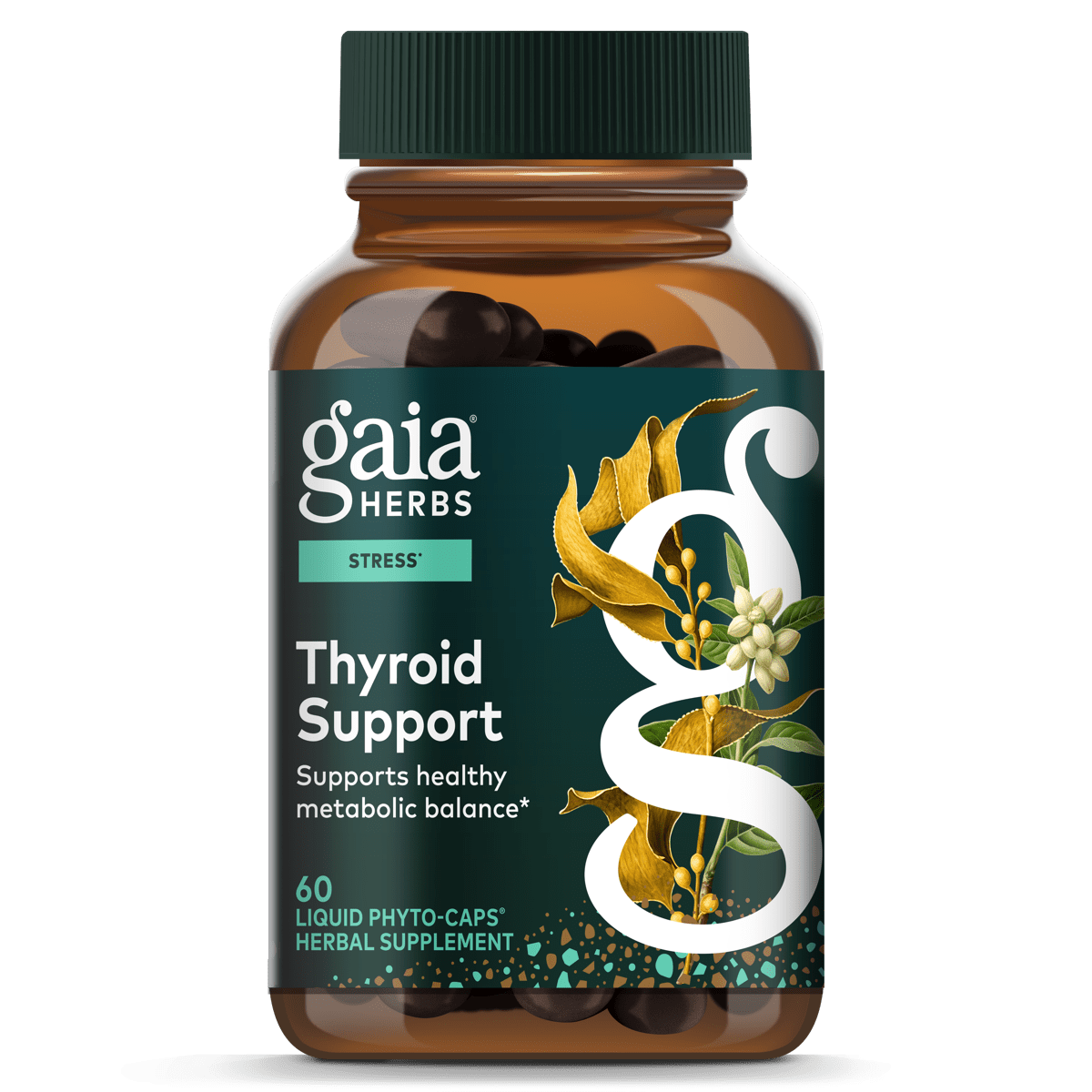 Gaia Herbs Thyroid Support Extract Capsules