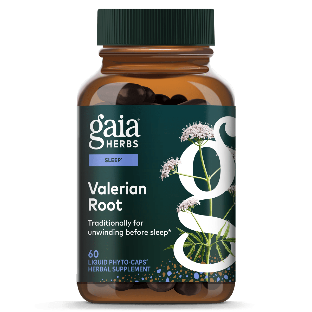 Gaia Herbs Valerian Root Liquid Phyto-Caps