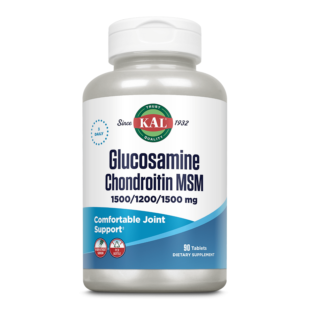 Kal Glucosamine Chondroitin MSM Tablets