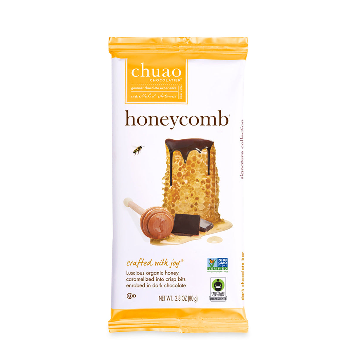 Chuao Chocolatier Honeycomb Chocolate Bar