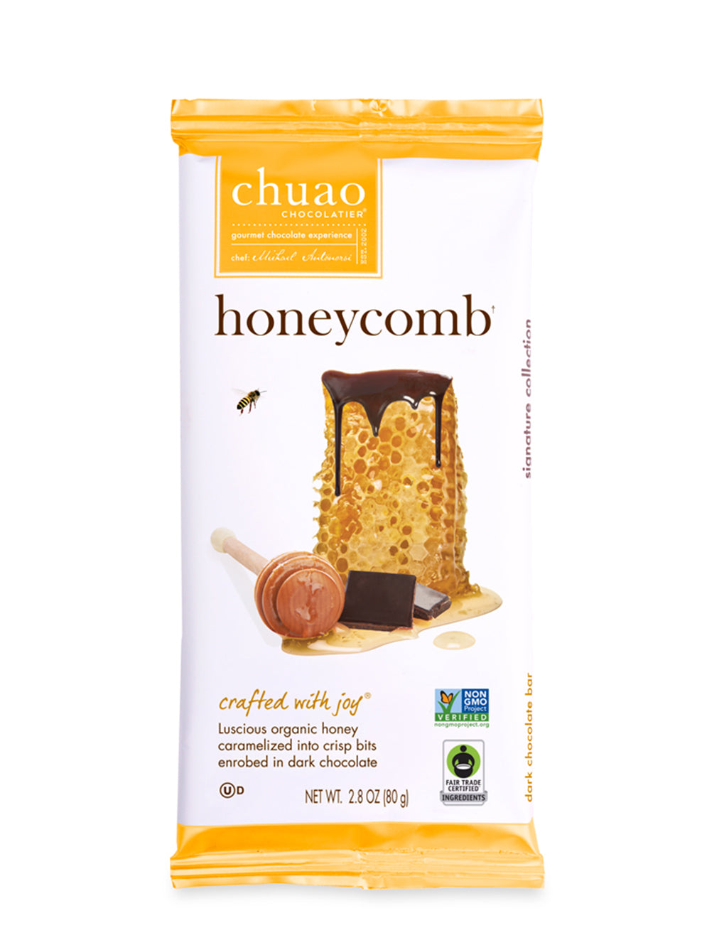 Chuao Chocolatier Honeycomb Chocolate Bar