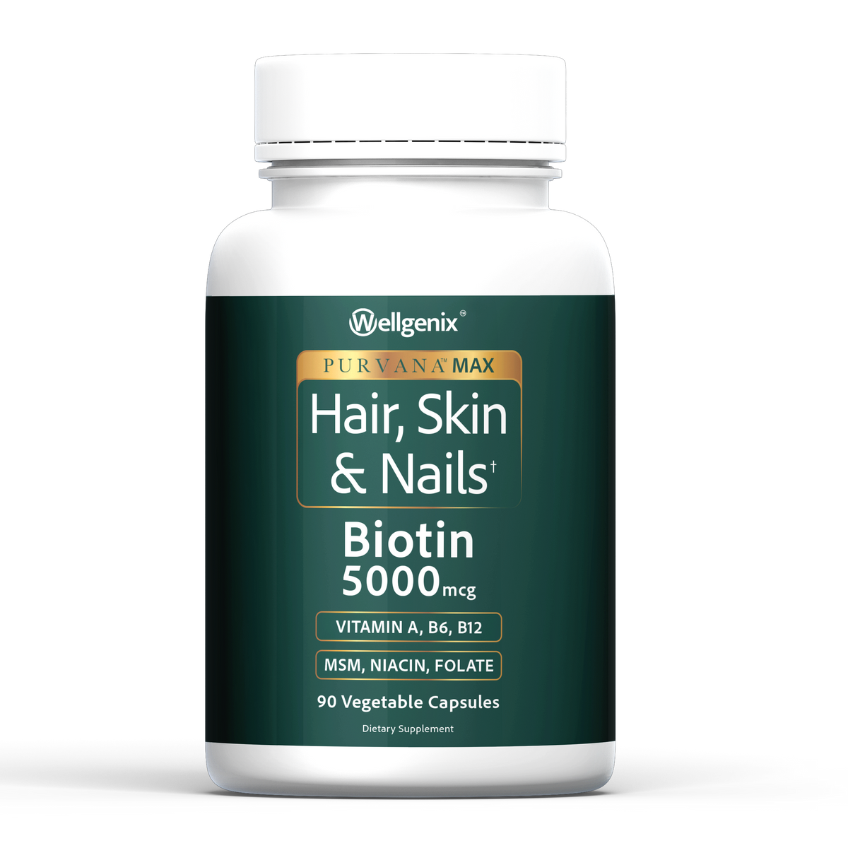 Wellgenix Purvana Max Hair, Skin & Nails