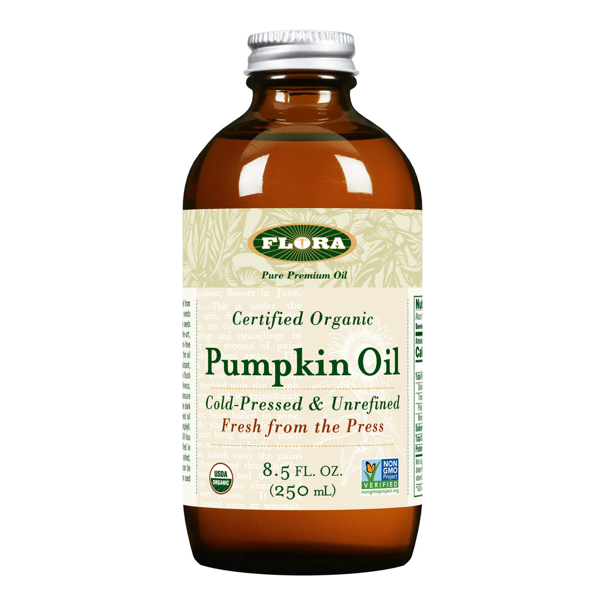 Flora Pumpkin Oil - Certified Organic