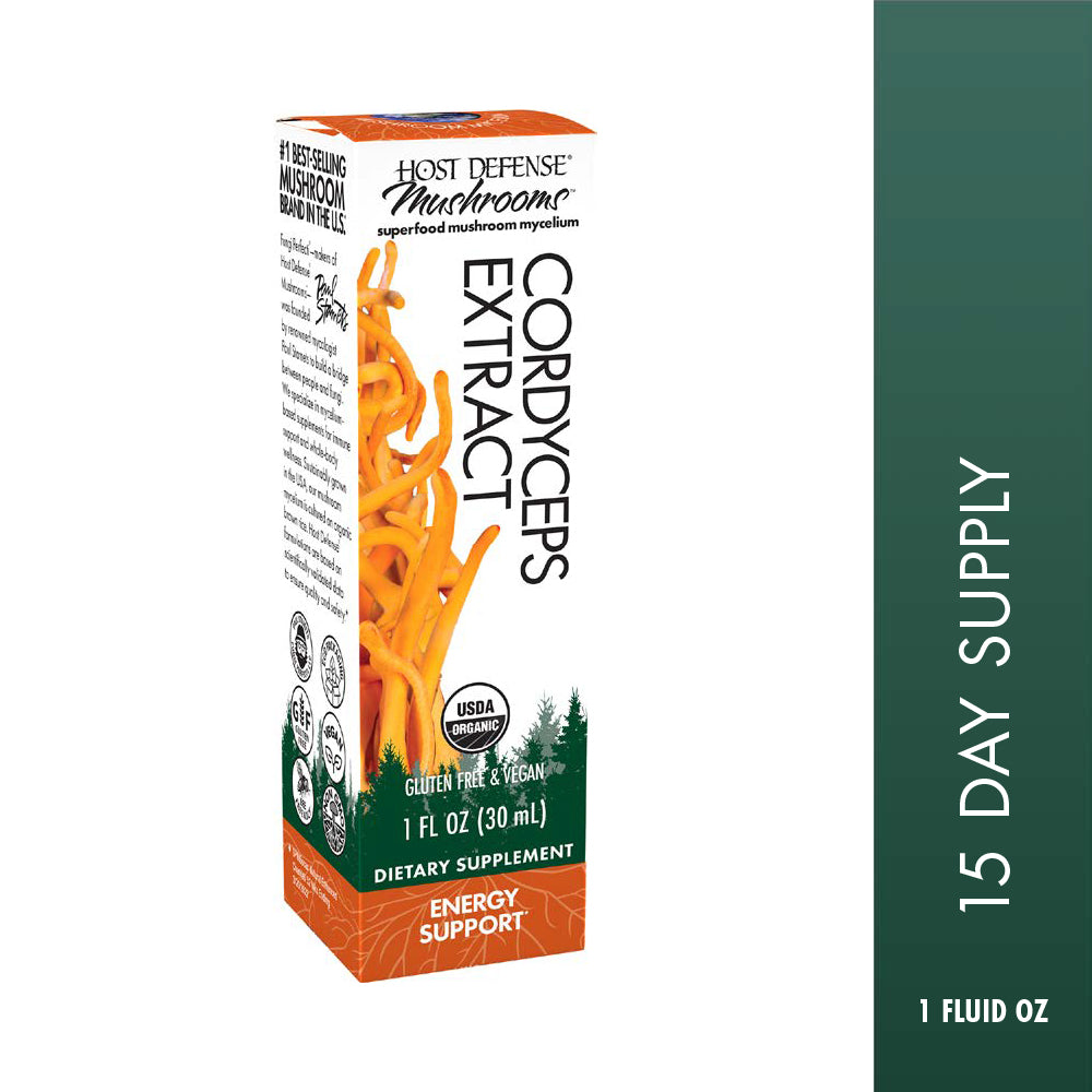 Supplement Facts for Host Defense Cordyceps Extract