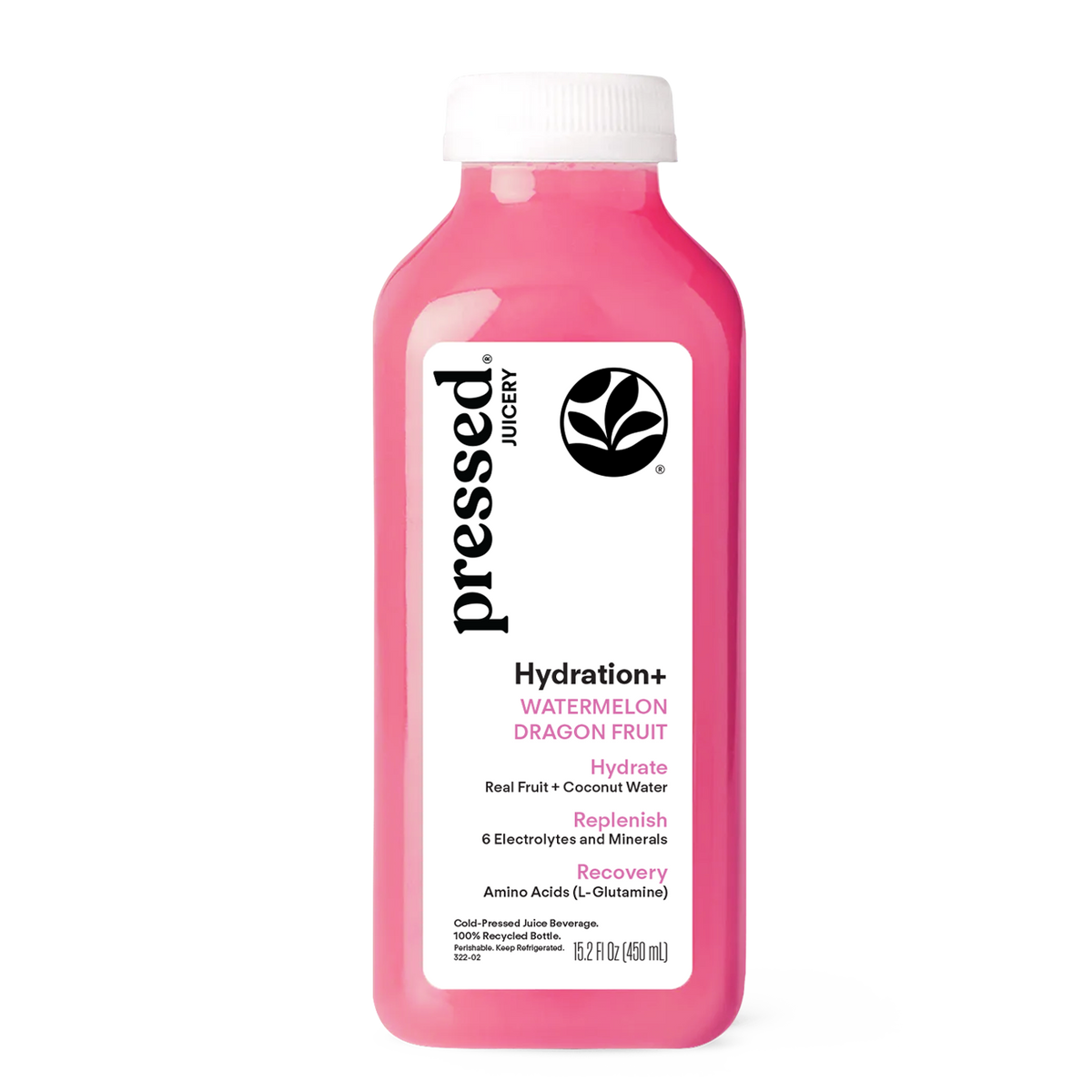 Pressed Juicery Hydration+ Watermelon Dragon Fruit
