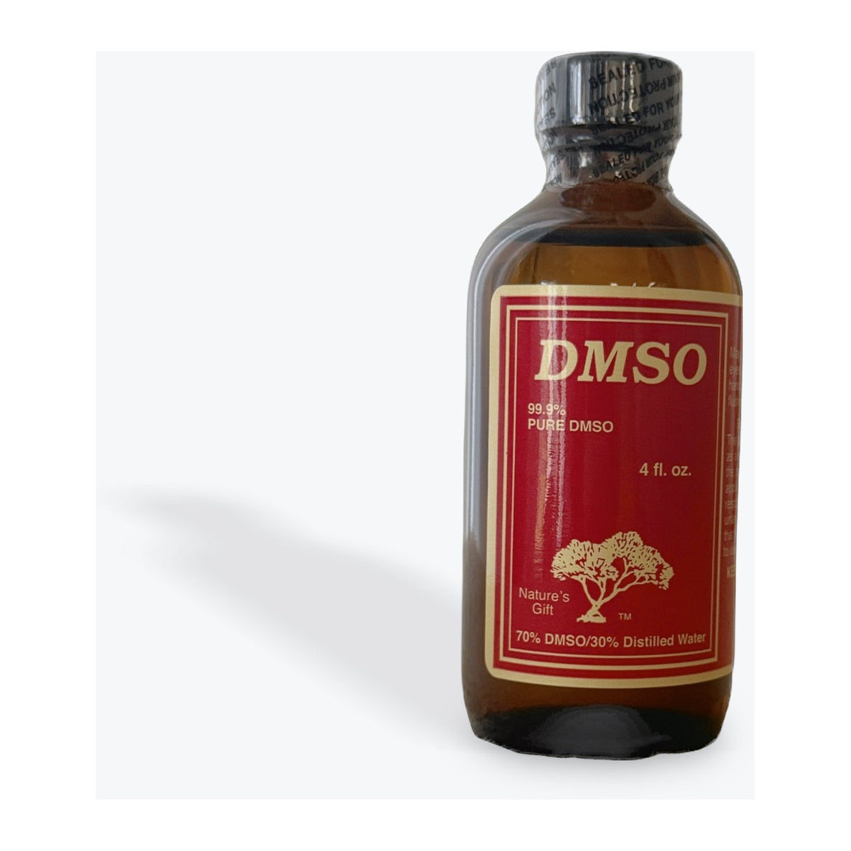 Nature's Gift 70% DMSO Liquid with Distilled Water (Glass Bottle)