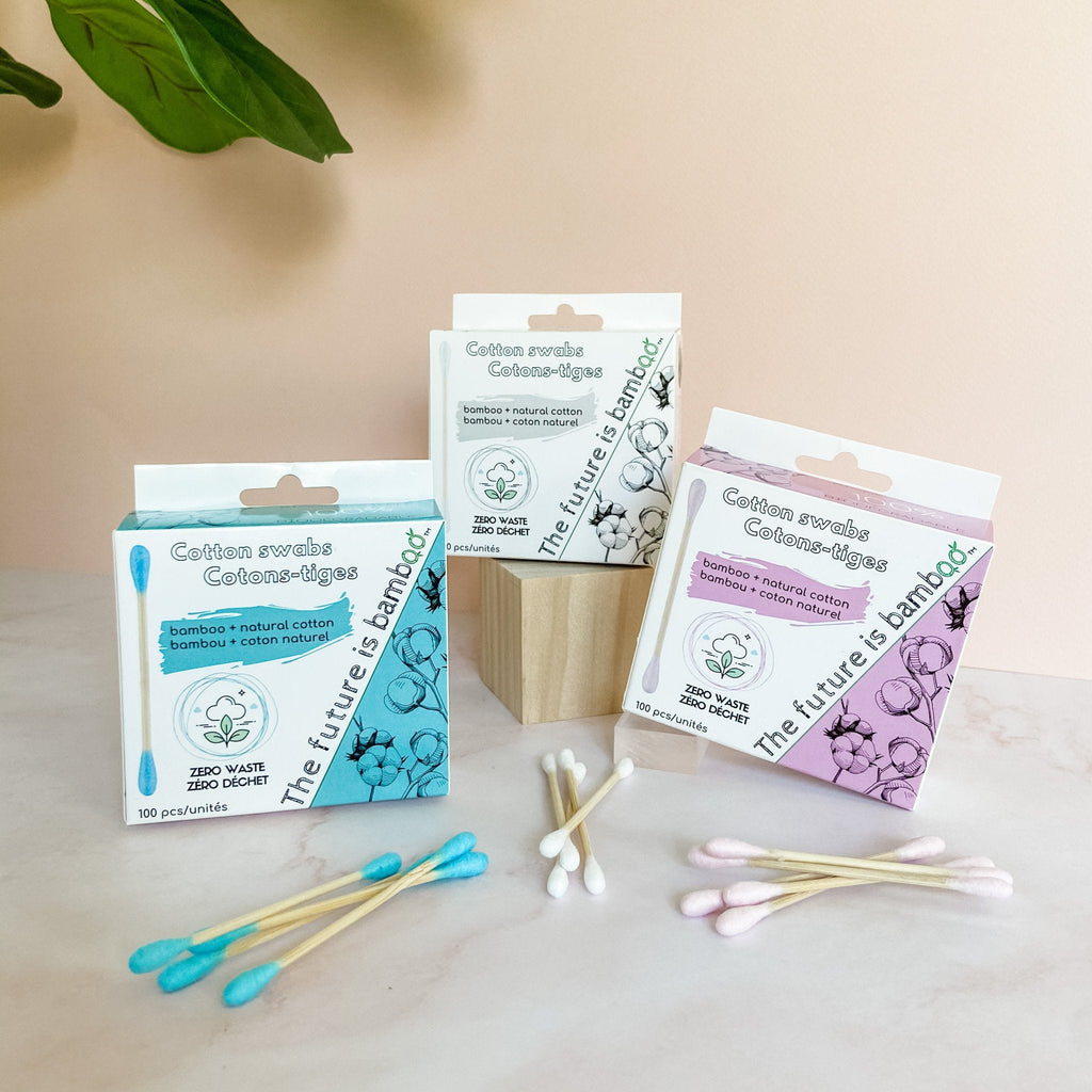The Future Is Bamboo Biodegradable Cotton Swabs