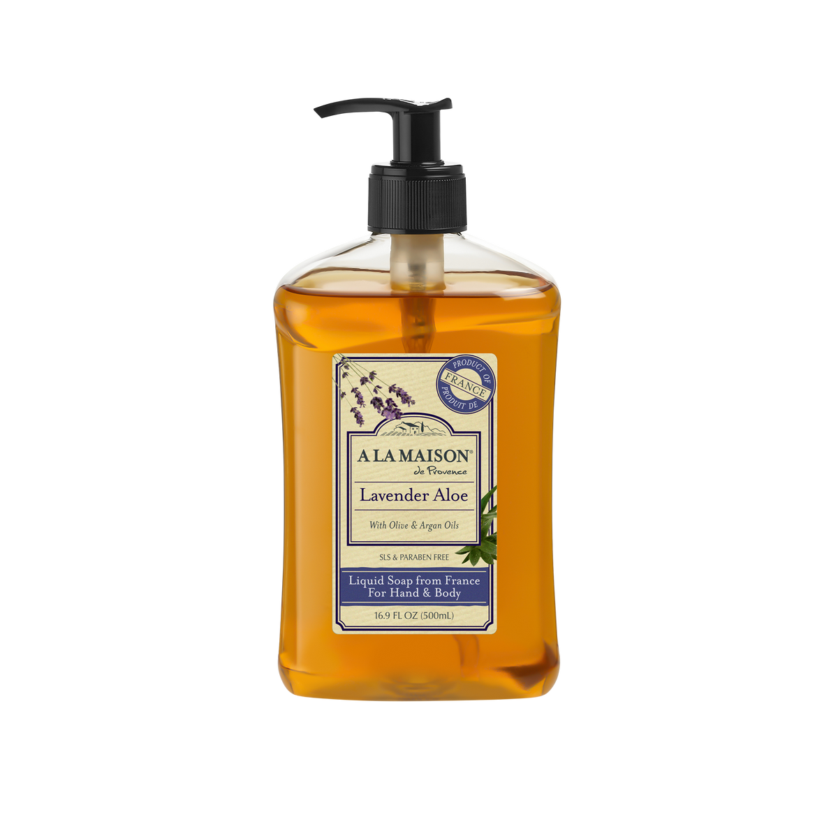A LA MAISON Lavender Aloe Liquid Hand Soap 16.9 fl oz