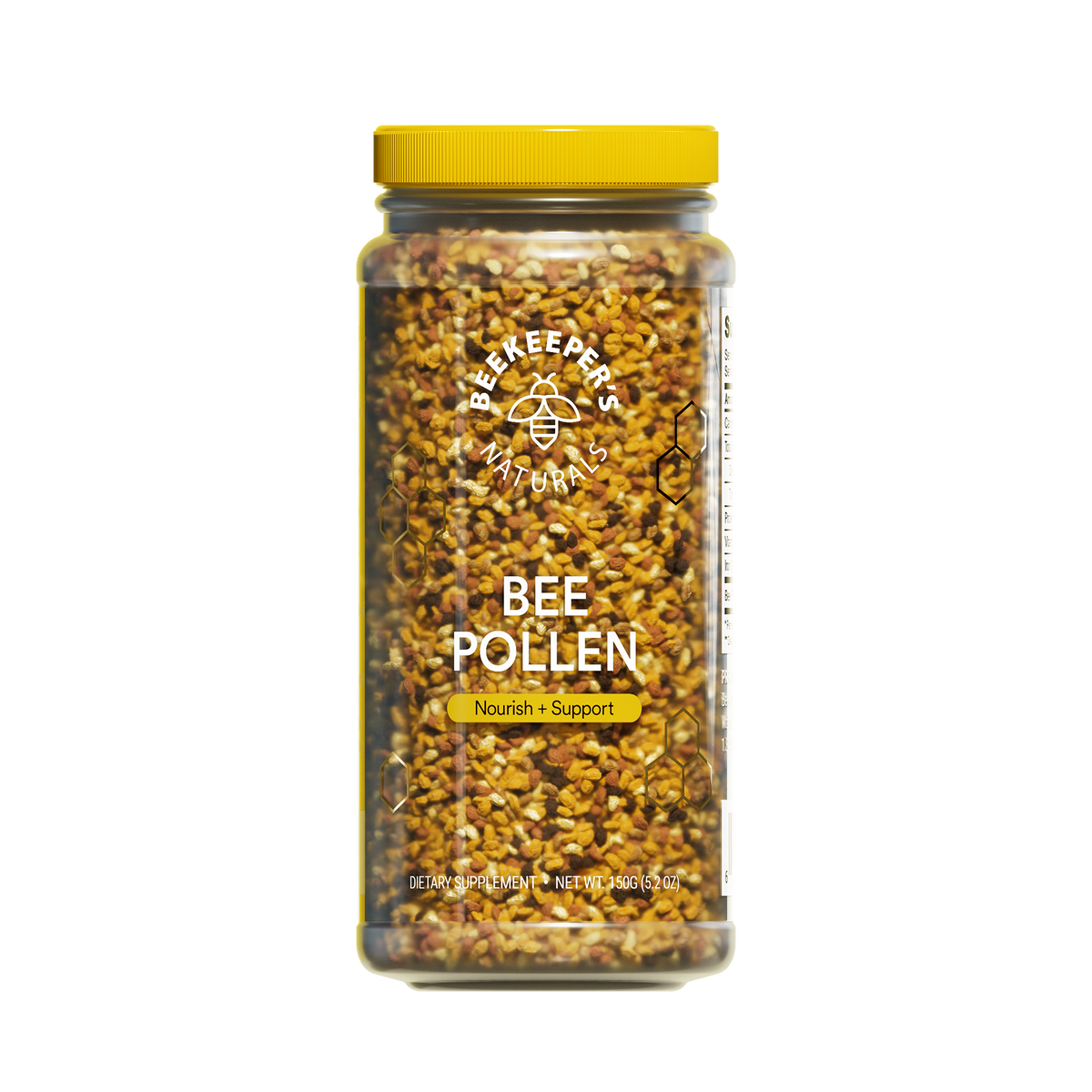 Beekeeper's Naturals Bee Pollen (150 g jar)