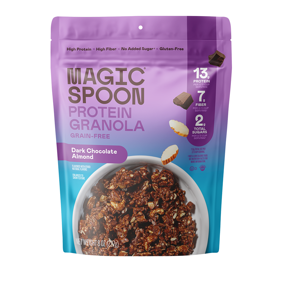 MAGIC SPOON Dark Chocolate Almond Protein Granola
