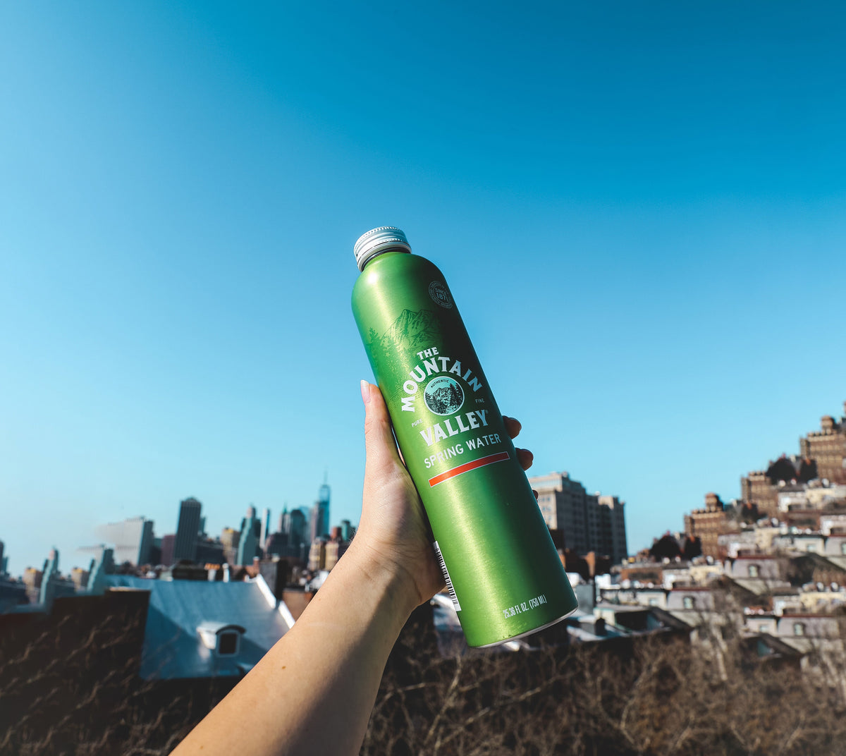 Mountain Valley Spring Water Aluminum Bottles - additional view 2