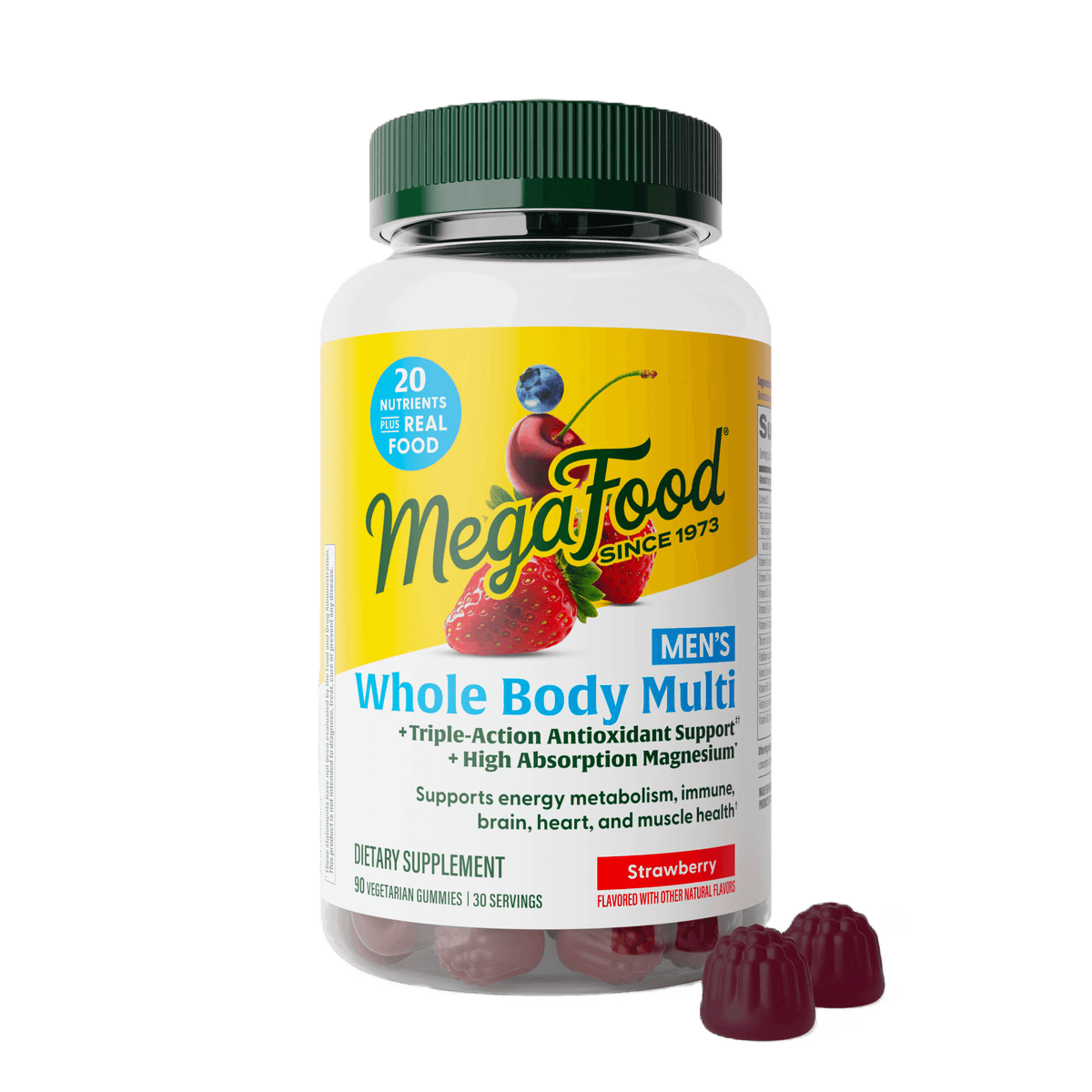 MegaFood Men's Whole Body Multi Gummies
