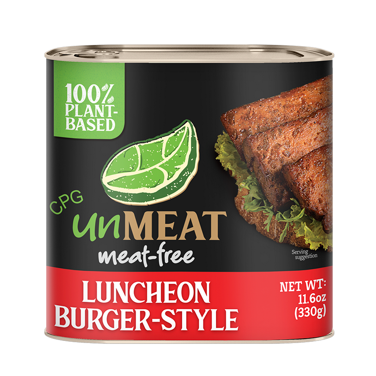 UNMEAT Burger Style Luncheon