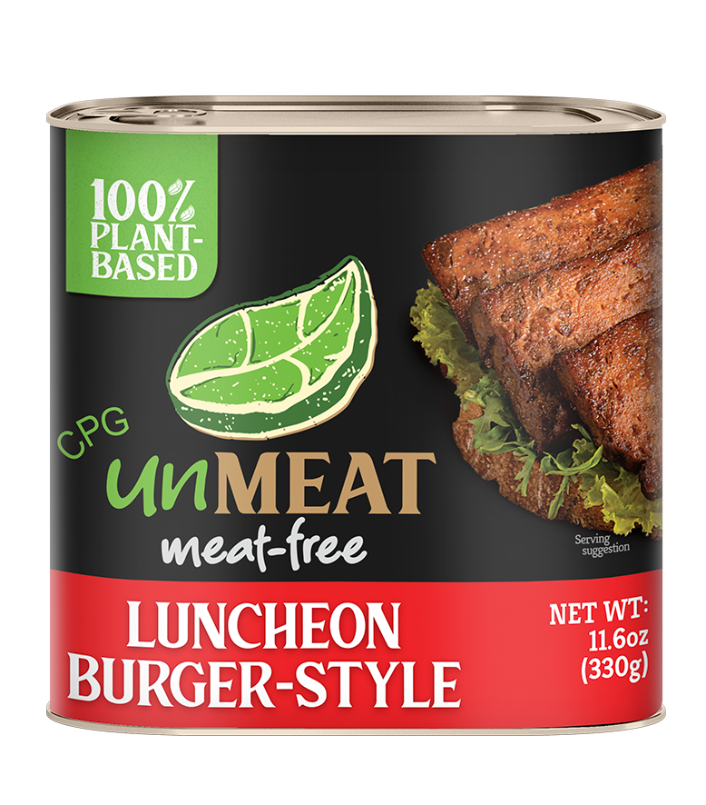 UNMEAT Burger Style Luncheon