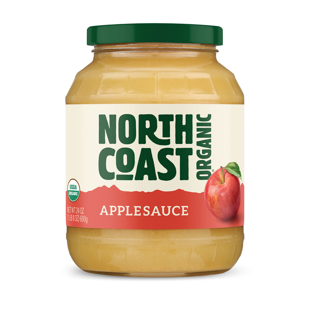 North Coast Organic Organic Applesauce 24 oz